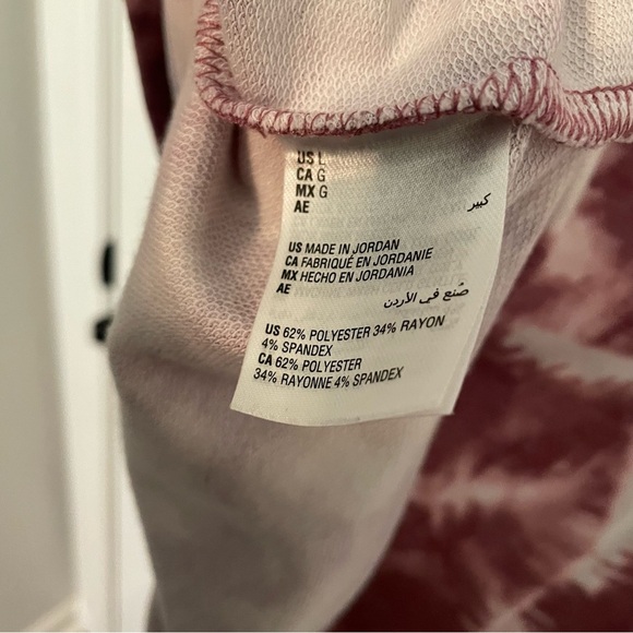 Ideology Maroon Tie-Dye Sweatshirt - Picture 4 of 4